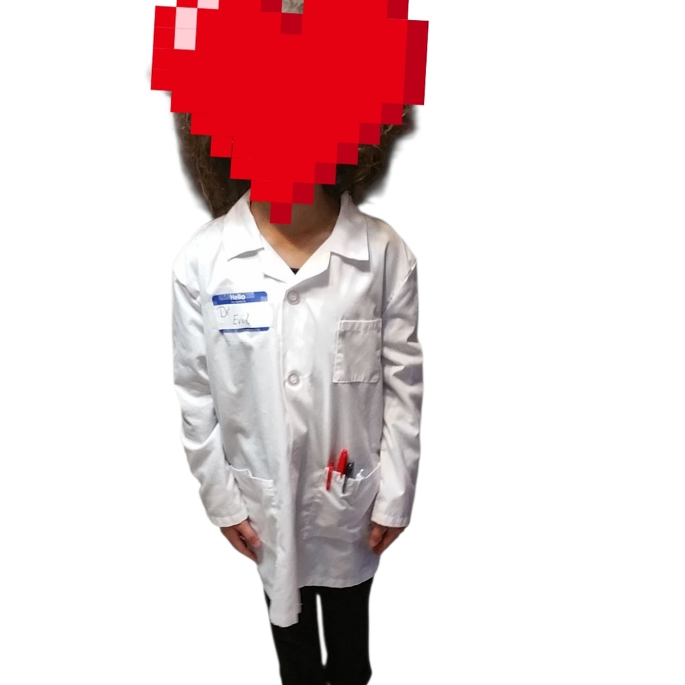 👨‍⚕️Kids Size 8/10 Doctor White Coat 👩🏾‍⚕️